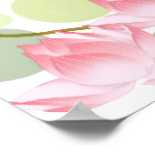 Frau & Natur - Wandkunst Poster (Ecke)