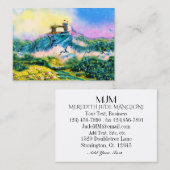 Frau Nature erstellt Visitenkarte (Vorne/Hinten)