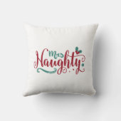 Frau Naughty Kissen (Rückseite)