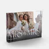 Frau Newlywed Gift Modern Couple Foto Keepake (Links)