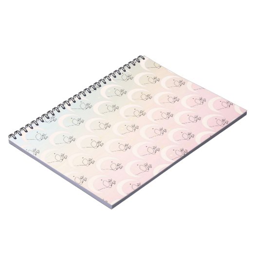 Frau Notizblock (Linke Seite)