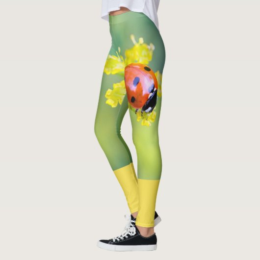 Frau oben leggings (Links)