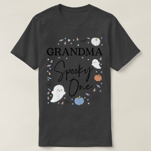 Frau Oma von der Spooky One Birthday Bo T-Shirt (Design vorne)