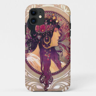 Frau Orechini von Alphonse Mucha Case-Mate iPhone Hülle