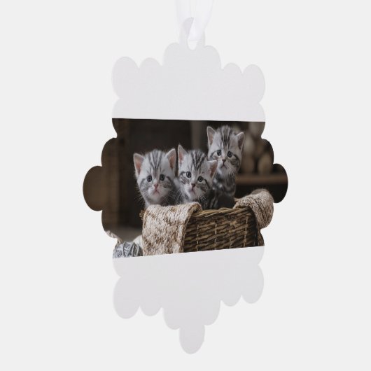 Frau Ornament Karte (Rechts)