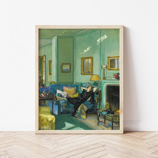 Frau Osler | Sir John Lavery Poster