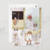 Frau Owells Schule Postkarte (Vorne/Hinten)