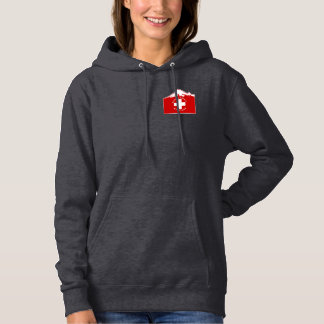 Frau Patrol Hoodie mit rückenlosem Logo