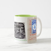 Frau Paula Snake Lady Zweifarbige Tasse (VorderseiteRechts)