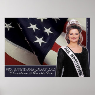 Frau Pennsylvania Galaxy 2002 - 1 Poster