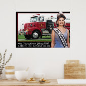 Frau Pennsylvania Galaxy 2002 - Feuerwehrauto-2 Poster (Küche)