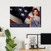 Frau Pennsylvania Galaxy 2002 - lt. Blau - 2 Poster (Heimbüro)