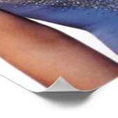 Frau Pennsylvania Galaxy 2002 - lt. Blau Poster (Ecke)