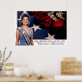 Frau Pennsylvania Galaxy 2002 - lt. Blau Poster (Küche)
