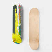 Frau Percentum - Skateboard (Vorderseite)