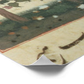 Frau Pers 332 Pfefferbaum und Pfeffer zubereiten Poster (Ecke)