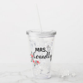 Frau Personalized Acryltrinkbecher