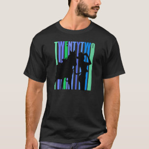 Frau Pferd Frau 22. Geburtstag Land Mädchen Stange T-Shirt