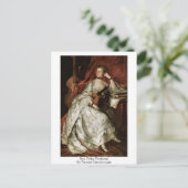 Frau Philip Thickness von Thomas Gainsborough Postkarte (Stehend Vorderseite)