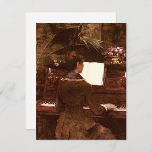 Frau Piano (Vorne/Hinten)