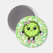 Frau Pickle Magnet (Vorderseite/Rückseite)