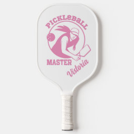Frau Pickleball Master Game Player Individuelle Na Schläger