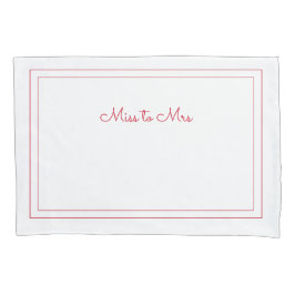 Frau Pillowcase Kissenbezug