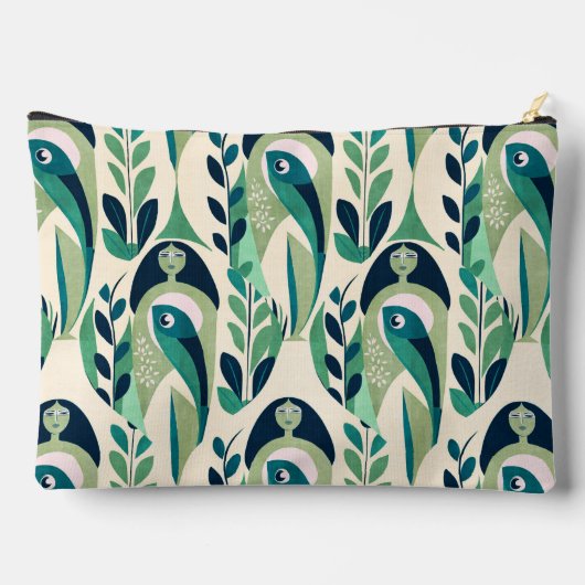 Frau Pisces Zubehörtasche (Rückseite)