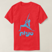 Frau Piyo ApparelBeautiful Womens Piyo Stretch 1 T-Shirt (Design vorne)