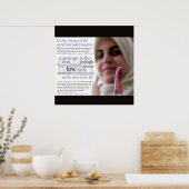 Frau | Plakat (Küche)