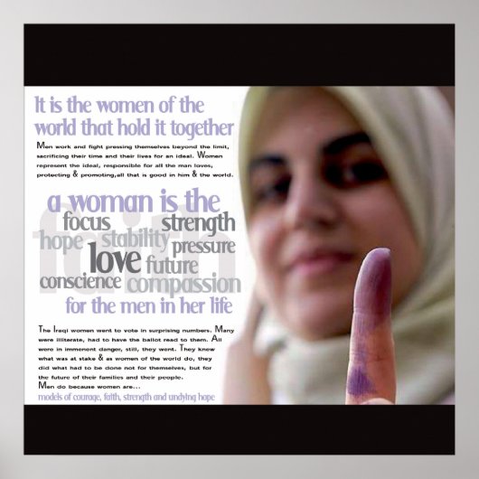 Frau | Plakat (Vorne)