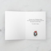 Frau Post Carrier Vielen Dank Weihnachten (Innenseite)