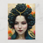 Frau Postkarte (Vorderseite)