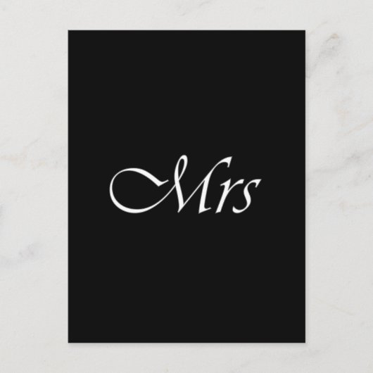 Frau Postkarte (Vorderseite)