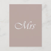 Frau Postkarte (Vorderseite)