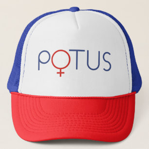 Frau POTUS-Präsidentin Truckerkappe