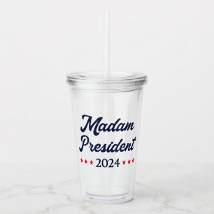 Frau Präsidentin 2024 I - Kamala Harris Acryltrinkbecher