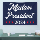 Frau Präsidentin 2024 I - Kamala Harris Banner (Messe)