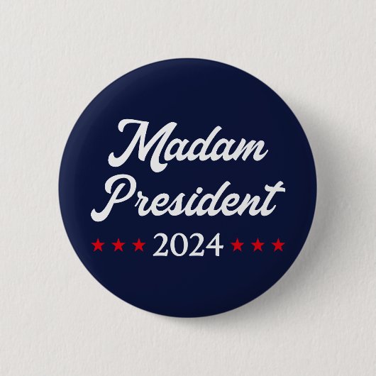 Frau Präsidentin 2024 I - Kamala Harris Button (Vorderseite)