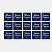 Frau Präsidentin 2024 I - Kamala Harris Etiketten (Blatt)