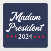 Frau Präsidentin 2024 I - Kamala Harris Etiketten (Design 2)