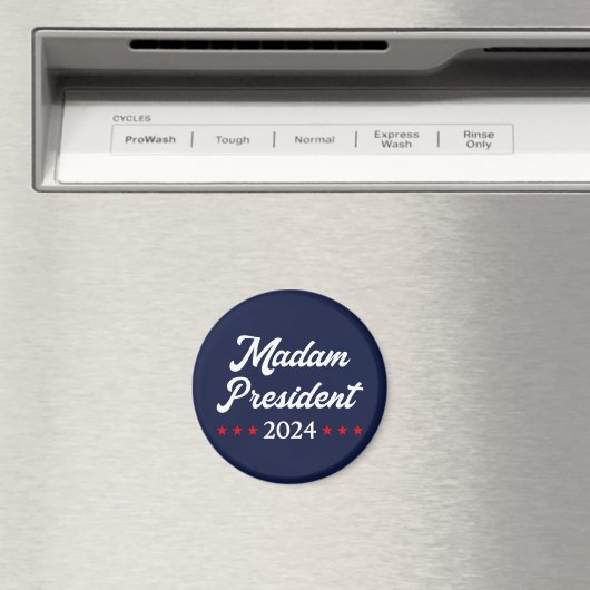 Frau Präsidentin 2024 I - Kamala Harris Magnet (In Situ (Geschirrspüler))