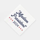 Frau Präsidentin 2024 I - Kamala Harris Serviette (Ecke)