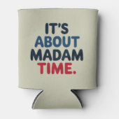 Frau Präsidentin 2024 Wahl Abstimmung Demokrat Abs Dosenkühler (Vorderseite)