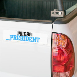 Frau Präsidentin Autoaufkleber