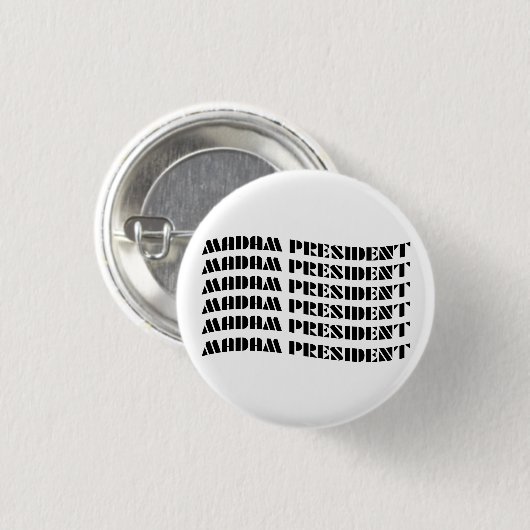 Frau Präsidentin Button (Vorne & Hinten)