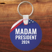 Frau Präsidentin Harris 2024 Schlüsselanhänger (Vorderseite)