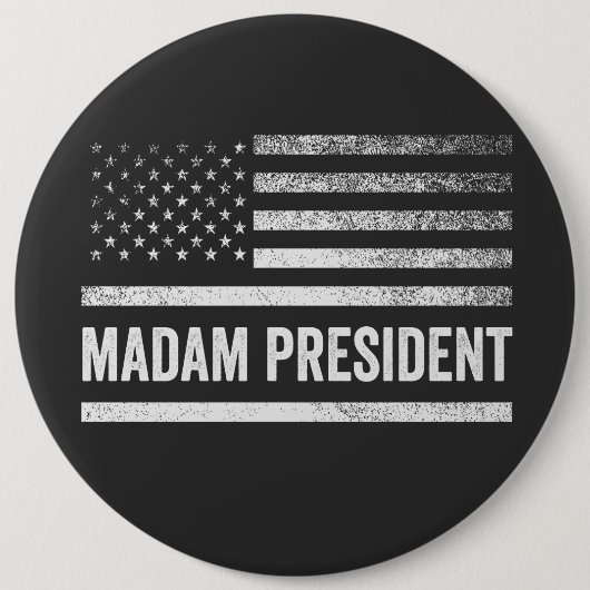 Frau Präsidentin, Harris Walz, Amerikanischer Flag Button (Vorderseite)