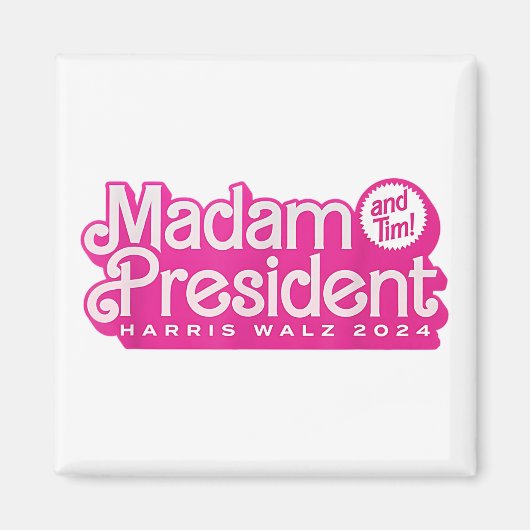 Frau Präsidentin | Harris Walz Magnet (Vorne)