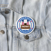 Frau Präsidentin, JETZT! Button (Beispiel)